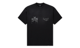 Hand Drawn Thoroughbred Dogs Tee "Aged Black" MLM100383 03