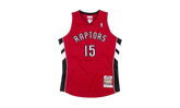 NBA Vince Carter Authentic Jersey "2003 Toronto Raptors - Scarlet" AJY4CP19179 TRASCAR03VCA