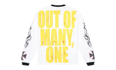 Long Lonely Road Long Sleeve T-shirt "White/Black" 5VWIGC1U