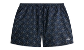 Geometric Stitch Active Swim Short "Nocturnal" KHM060352 413