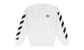 Diagonal Crewneck "White" OFW MHDS 0202