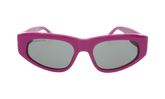Square Frame Sunglasses WMNS "Fuchsia / Silver" BB0096S 016