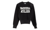 Logo Sweatshirt with Shoulder Pads "Black" VAQ10T015