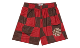 EE BASIC SHORT "SS23 - Red Chocolate Wavy Flag" EE710
