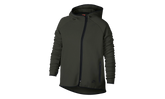 Tech Fleece Full Zip Cape Hoodie WMNS "Olive / Black" AH3969 355