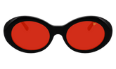Cobain Acetate "Glossy Black / Red Solid" MPCB2 0009 20T5