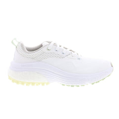 Solarmotion GX4020 Womens White Synthetic Lace Up Athletic Golf Shoes