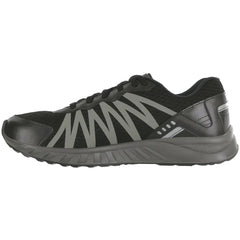 Men's Pursuit Lace Up Sneaker in Black/Gray