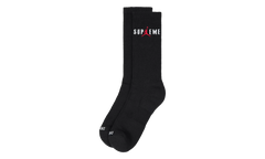 Jordan Crew Socks (2 Pack) "Black" SU26958