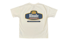 Racing Crest T-Shirt "Vintage White/ Navy" RHSS26TT04012 WHT