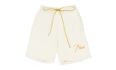 Script Logo Terry Sweatshorts "White" RHD MBTM 0161