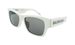 Square Frame Sunglasses "White" BB0262SA 003