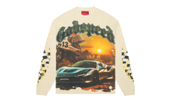 Sunset Drift Layered T-Shirt "Bone" JAT2H01K