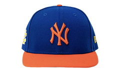 59FIFTY MLB FW21 NY YANKEES FITTED HAT "ERIC EMANUEL - Royal/Team Orange" EE422