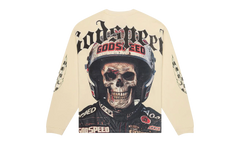 Crash Out L/S T-shirt "Bone" RUXIO7C8