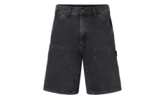 Double Knee Shorts "Black Stoned Washed" I034867 89 06