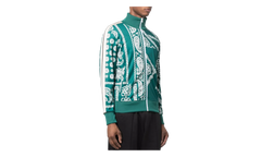 Bandana Track Jacket "Green / White" PMBD001F21FAB0055501