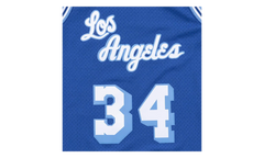 Los Angeles Lakers Shaquille Oneal Swingman Jersey "1996 - 97 Alt" WPNR1V4W
