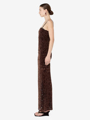 PAMELA MAXI DRESS - CHOC
