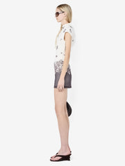 VIOLETTE MINI DRESS - CARNATION FLORAL