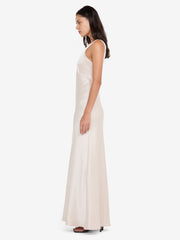 AUSTEN V NECK MAXI DRESS - SAND