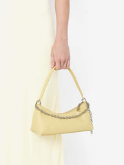 BRIGITTE COWL NECK MAXI DRESS - ICE YELLOW