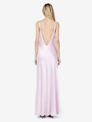 FLORENCE V NECK MAXI DRESS - BALLET