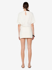 JOLENE MINI DRESS - IVORY