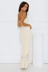 Shimmer In The Dark Mesh Maxi Dress