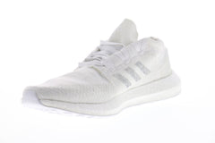 Pureboost Go F35787 Mens White Canvas Low Top Athletic Running Shoes