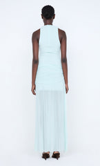 BLAINE DRAPE MAXI DRESS - SPEARMINT