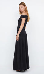 APOLLINE MAXI DRESS - BLACK