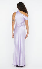 SOL ASYM DRESS - LILAC