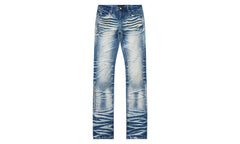 Clayton Stacked Medium Denim "Blue" B1182STMDB