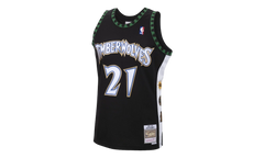 NBA Kevin Garnett Swingman Jersey "1995 Minnesota Timberwolves - Black" SMJYCP20029 MTIBLCK95KGA