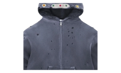 Sapphire Zip Up Hoodie "Grey" BS98