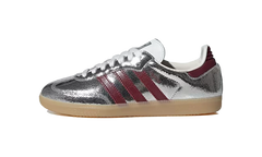 Adidas Samba OG WMNS "Silver Metallic - Shadow Red" KI9386