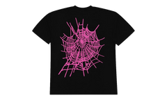 Web Logo Short Sleeve T-Shirt "Black Pink" SP5der339