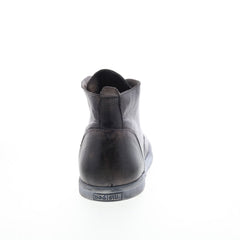 Bed Stu Duke II F437514 Mens Gray Leather Lace Up Casual Dress Boots