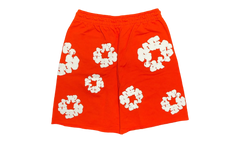 The Cotton Wreath Sweat Shorts "Orange" DT293