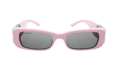Rectangular Frame Sunglasses WMNS "Pink / Silver" BB0096S 012
