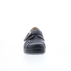 Alegria Khloe KHL-601 Womens Black Leather Loafer Flats Shoes